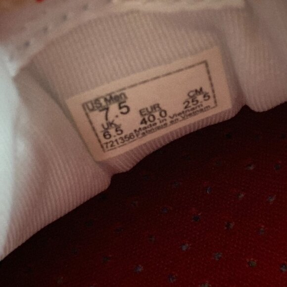 VANS Zahba ‘Vintage Sport White Multi’ Skate Shoes Mens 7.5 Womens 9 NEW IN BOX - Picture 10 of 11